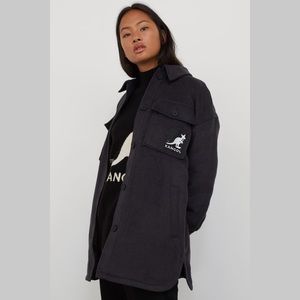 Kangol x H&M oversized shirt jacket